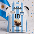 Camiseta MUNDIAL x 10 Mini Alfajores